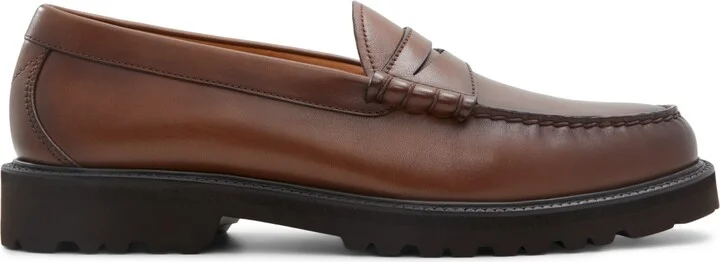 Brooks Brothers Men's Bleeker Lug Sole Penny Loafers - Image 2