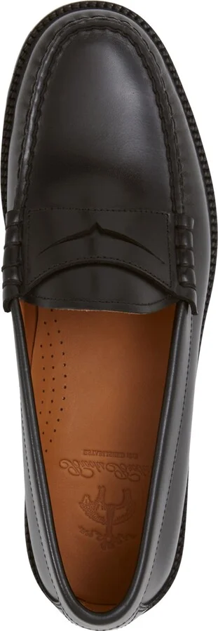 Brooks Brothers Men's Bleeker Lug Sole Penny Loafers - Image 8