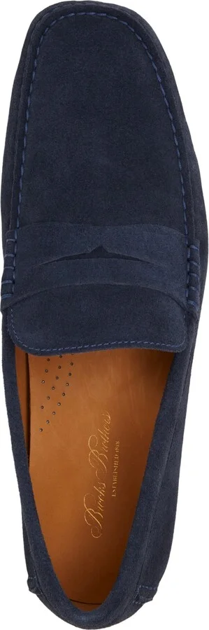 Brooks Brothers Men's Jefferson Moccasin Driving Loafers - Image 8