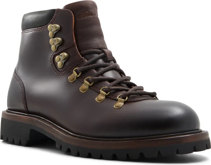 Brooks Brothers Men's Roosevelt Lace Up Hiking Boots