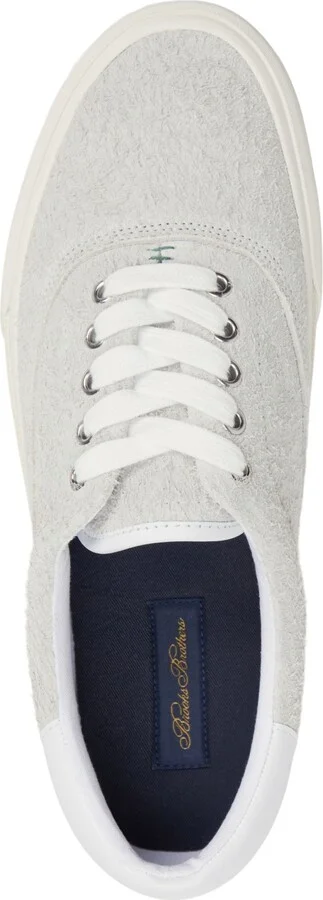 Brooks Brothers Men's York Leather Lace Up Sneakers - Image 4