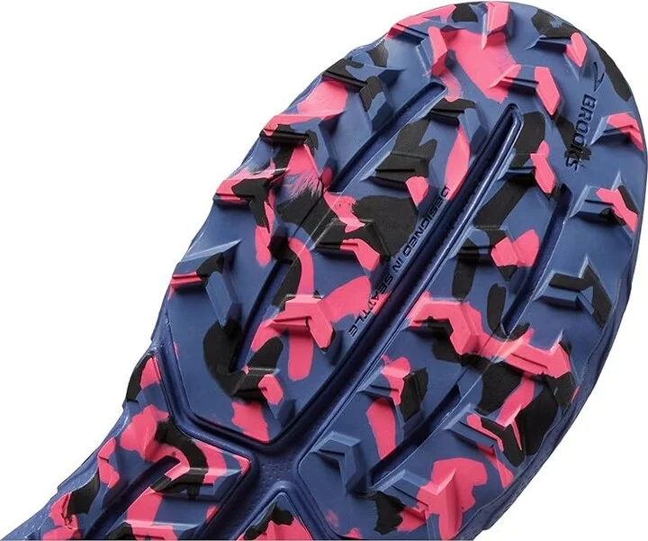 Brooks Cascadia 18 GTX Women's Running Shoes Grey Blue/Black/Pink : 6 B - Medium - Image 6