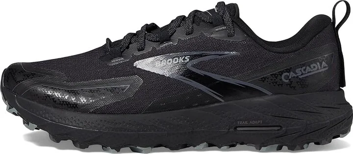 Brooks Cascadia 18 Men's Running Shoes Black/Blackened Pearl/Grey : 7 D - Medium, Rubber/Synthetic - Image 5