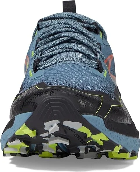 Brooks Cascadia 18 Men's Running Shoes Citadel/Ebony/Lime : 7.5 EE - Wide, Rubber/Synthetic - Image 3