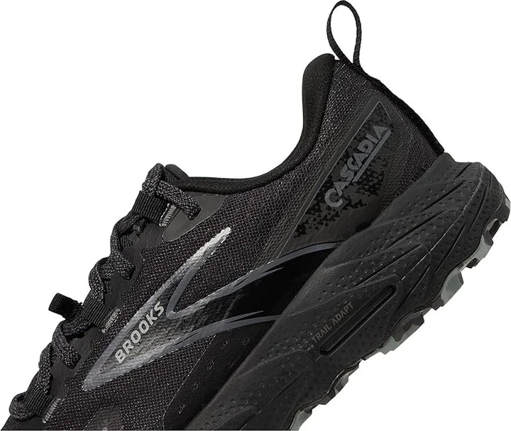 Brooks Cascadia 18 Women's Running Shoes Black/Blackened Pearl/Grey : 6.5 B - Medium, Rubber - Image 4