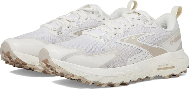 Brooks Cascadia 18 Women's Running Shoes Coconut/Chateau/White : 11 B - Medium, Rubber