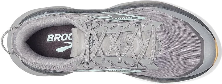 Brooks Cascadia 19 Men's Running Shoes Alloy/Ebony/Orange : 8.5 EE - Wide, Synthetic - Image 2