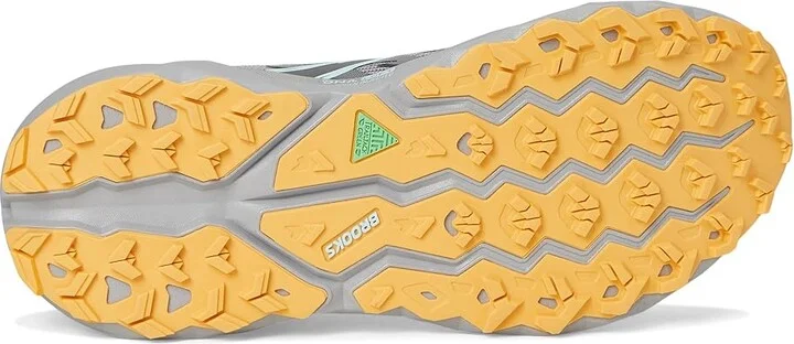 Brooks Cascadia 19 Men's Running Shoes Alloy/Ebony/Orange : 8.5 EE - Wide, Synthetic - Image 3