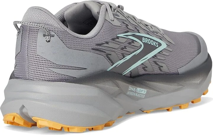 Brooks Cascadia 19 Men's Running Shoes Alloy/Ebony/Orange : 8.5 EE - Wide, Synthetic - Image 4