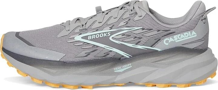 Brooks Cascadia 19 Men's Running Shoes Alloy/Ebony/Orange : 8.5 EE - Wide, Synthetic - Image 6