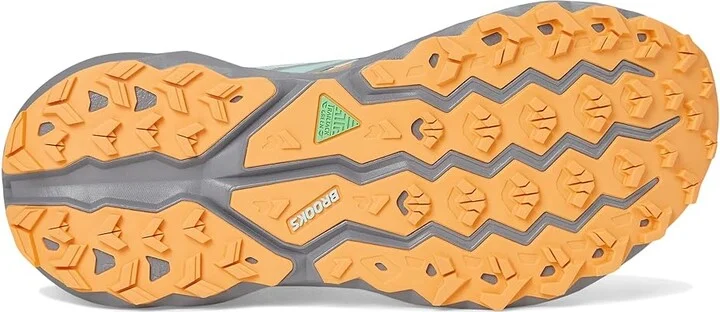 Brooks Cascadia 19 Women's Running Shoes Clearwater/Primer Grey/Apricot : 8.5 B - Medium, Textile - Image 3