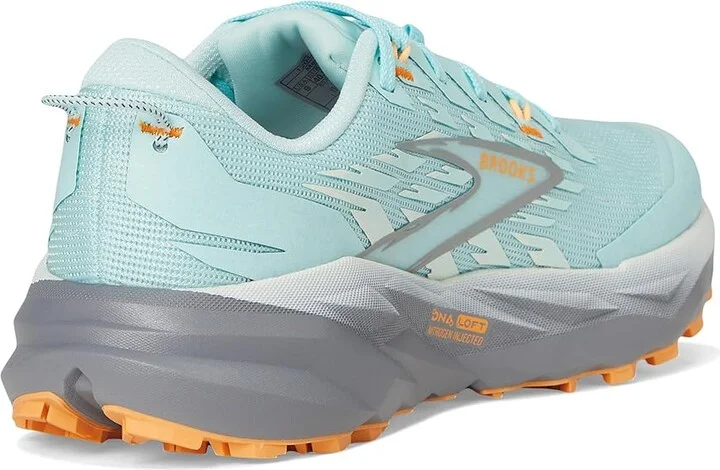 Brooks Cascadia 19 Women's Running Shoes Clearwater/Primer Grey/Apricot : 8.5 B - Medium, Textile - Image 4