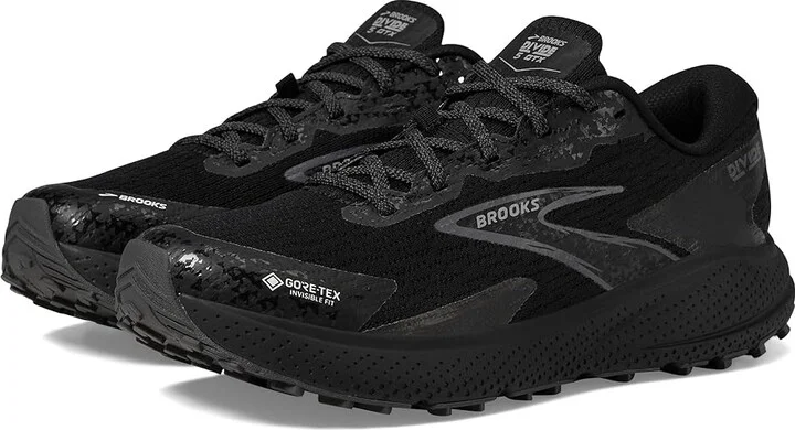 Brooks Divide 5 GTX Women's Running Shoes Black/Alloy/Primer Grey : 9 B - Medium, Synthetic