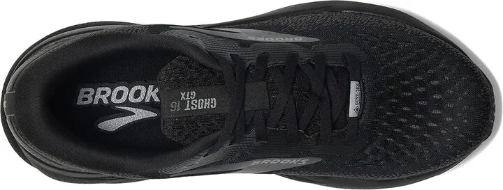 Brooks Ghost 16 GTX Men's Running Shoes Black/Black/Ebony : 10 D - Medium, Synthetic - Image 2