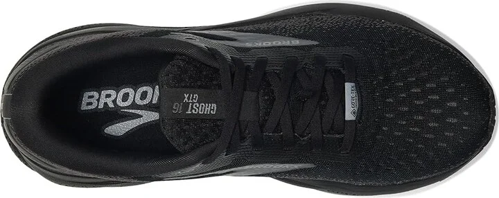 Brooks Ghost 16 GTX Women's Running Shoes Black/Black/Ebony : 5.5 B - Medium, Synthetic - Image 2
