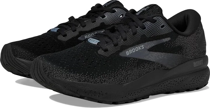 Brooks Ghost 16 GTX Women's Running Shoes Black/Black/Ebony : 5.5 B - Medium, Synthetic