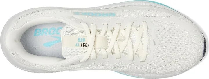 Brooks Ghost 17 GTX(r) Women's Running Shoes Coconut/Oyster/Blue : 7 B - Medium, Textile - Image 2