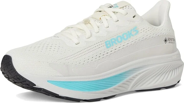 Brooks Ghost 17 GTX(r) Women's Running Shoes Coconut/Oyster/Blue : 7 B - Medium, Textile - Image 5