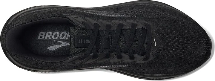 Brooks Ghost 17 Men's Running Shoes Black/Black/Ebony : 8 D - Medium, Synthetic - Image 2