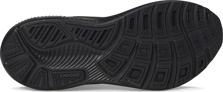 Brooks Ghost 17 Men's Running Shoes Black/Black/Ebony : 8 D - Medium, Synthetic - Image 3