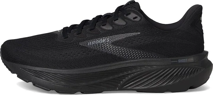 Brooks Ghost 17 Men's Running Shoes Black/Black/Ebony : 8 D - Medium, Synthetic - Image 6
