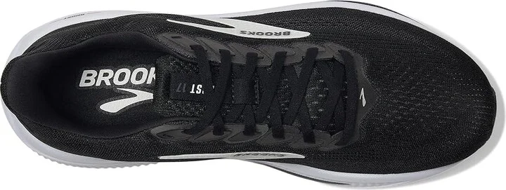 Brooks Ghost 17 Men's Running Shoes Black/Grey/White : 7 D - Medium, Synthetic - Image 2