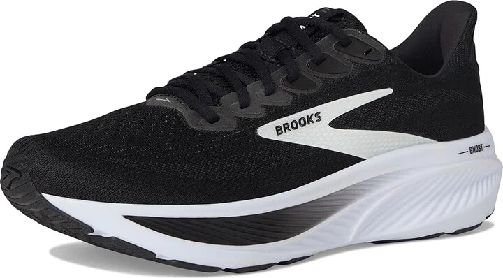 Brooks Ghost 17 Men's Running Shoes Black/Grey/White : 7 D - Medium, Synthetic - Image 5
