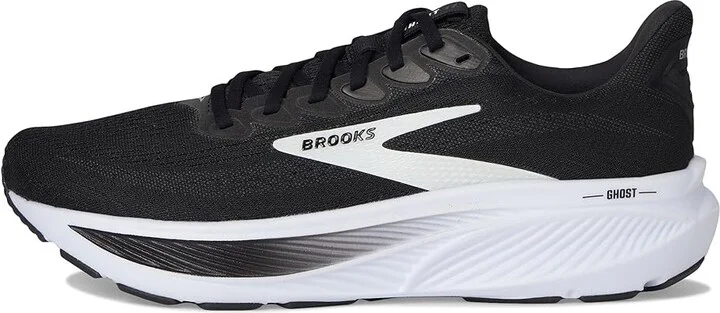Brooks Ghost 17 Men's Running Shoes Black/Grey/White : 7 D - Medium, Synthetic - Image 6