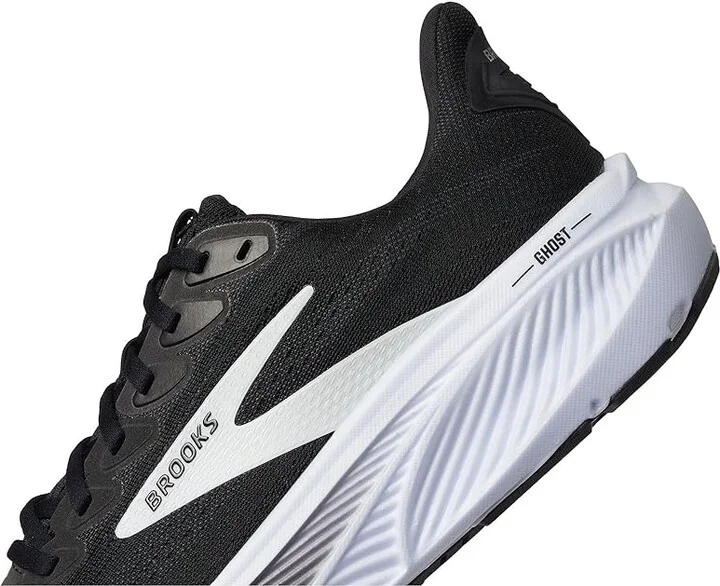 Brooks Ghost 17 Men's Running Shoes Black/Grey/White : 7 D - Medium, Synthetic - Image 7