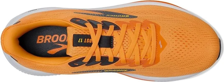 Brooks Ghost 17 Men's Running Shoes Blazingorange/Yellow/Ebony : 11 D - Medium, Synthetic - Image 2