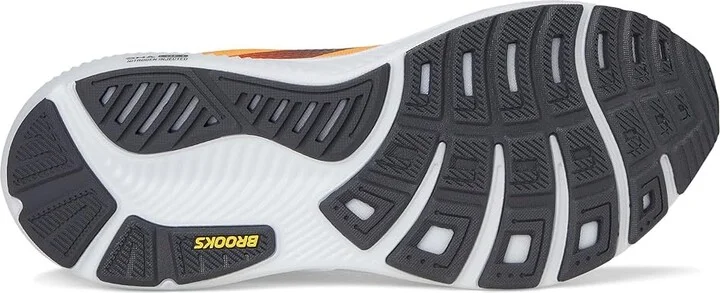 Brooks Ghost 17 Men's Running Shoes Blazingorange/Yellow/Ebony : 11 D - Medium, Synthetic - Image 3