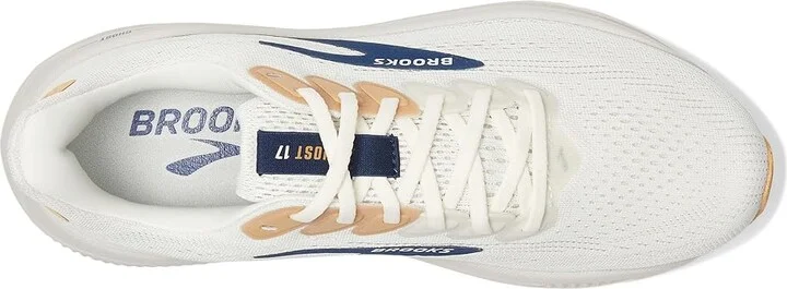 Brooks Ghost 17 Men's Running Shoes Coconut/Moonbeam/Blue : 12.5 D - Medium, Synthetic - Image 2