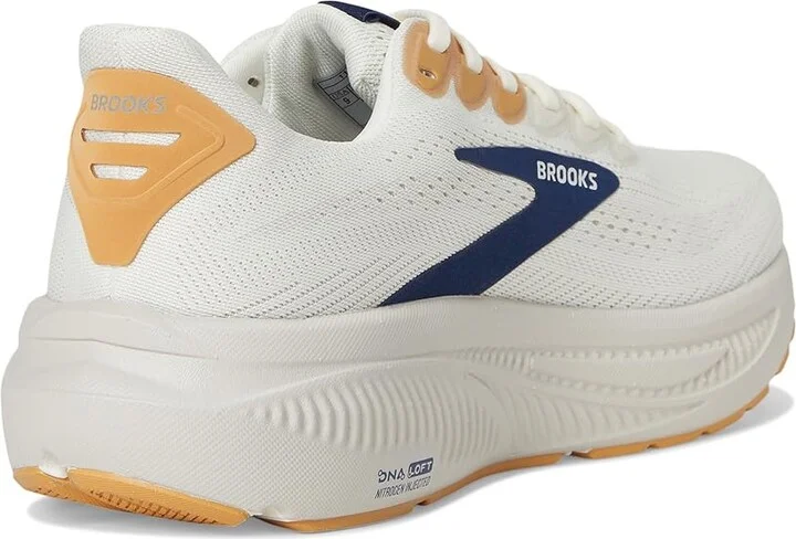 Brooks Ghost 17 Men's Running Shoes Coconut/Moonbeam/Blue : 12.5 D - Medium, Synthetic - Image 4