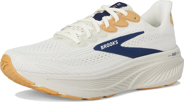 Brooks Ghost 17 Men's Running Shoes Coconut/Moonbeam/Blue : 12.5 D - Medium, Synthetic - Image 5