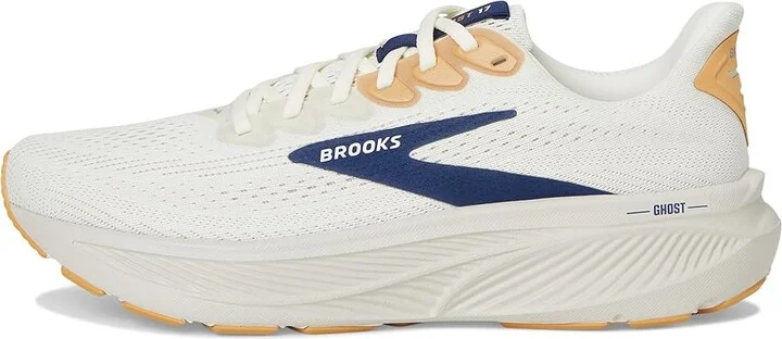 Brooks Ghost 17 Men's Running Shoes Coconut/Moonbeam/Blue : 12.5 D - Medium, Synthetic - Image 6