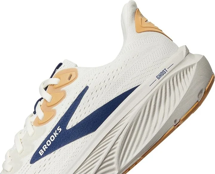 Brooks Ghost 17 Men's Running Shoes Coconut/Moonbeam/Blue : 12.5 D - Medium, Synthetic - Image 7