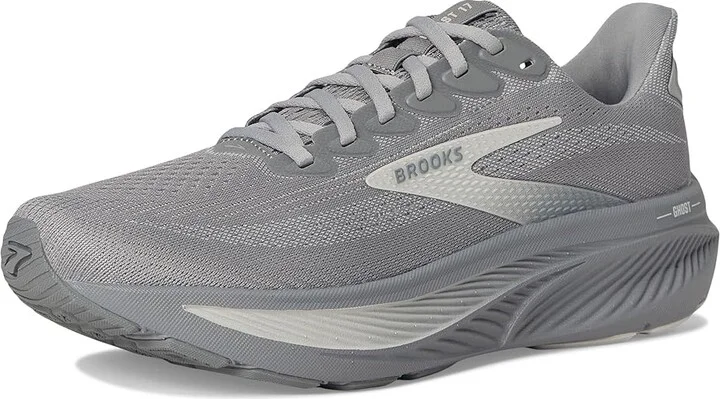 Brooks Ghost 17 Men's Running Shoes Primer Gray/Oyster Mushroom : 12 D - Medium, Synthetic - Image 5