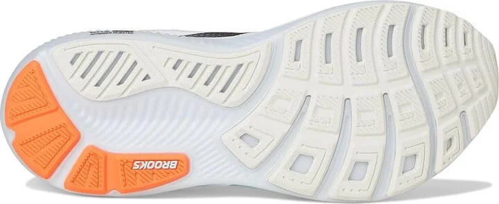 Brooks Ghost 17 Men's Running Shoes White/Pink Clay/Gecko : 9 D - Medium, Synthetic - Image 3