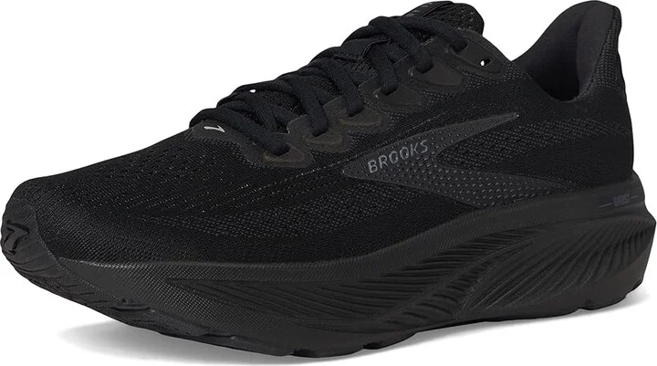 Brooks Ghost 17 Women's Running Shoes Black/Black/Ebony : 7 B - Medium, Textile - Image 5
