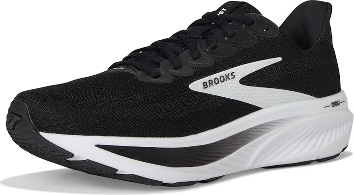 Brooks Ghost 17 Women's Running Shoes Black/Grey/White : 5 B - Medium, Textile - Image 5