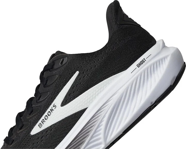Brooks Ghost 17 Women's Running Shoes Black/Grey/White : 5 B - Medium, Textile - Image 7