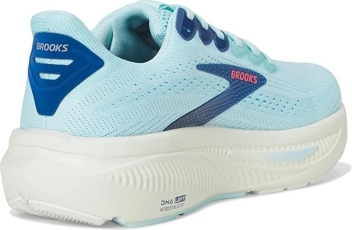 Brooks Ghost 17 Women's Running Shoes Clearwater/Navy Peony : 9.5 B - Medium, Textile - Image 4