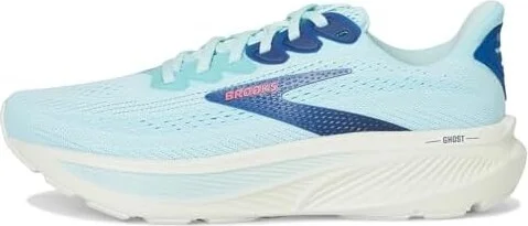 Brooks Ghost 17 Women's Running Shoes Clearwater/Navy Peony : 9.5 B - Medium, Textile - Image 6
