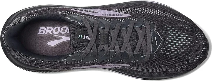 Brooks Ghost 17 Women's Running Shoes Grey/Clearwater/Purple : 5.5 B - Medium, Textile - Image 2