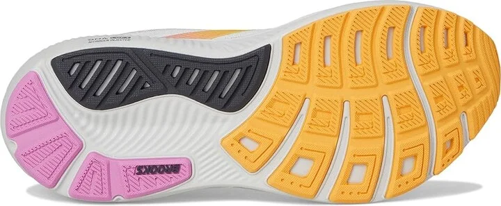 Brooks Ghost 17 Women's Running Shoes Oyster/Apricot/Pink : 8.5 A - Narrow, Textile - Image 3