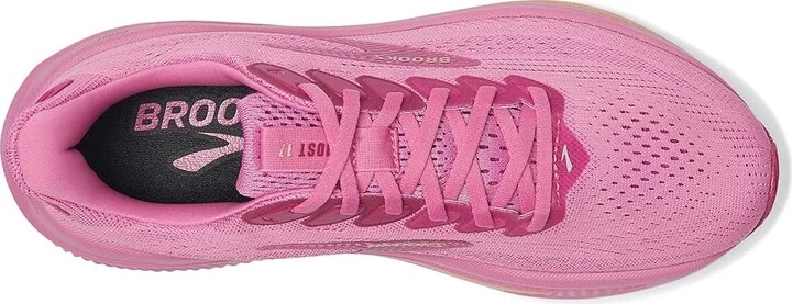 Brooks Ghost 17 Women's Running Shoes Pink/Fuchsia/Gold : 5 B - Medium, Textile - Image 2