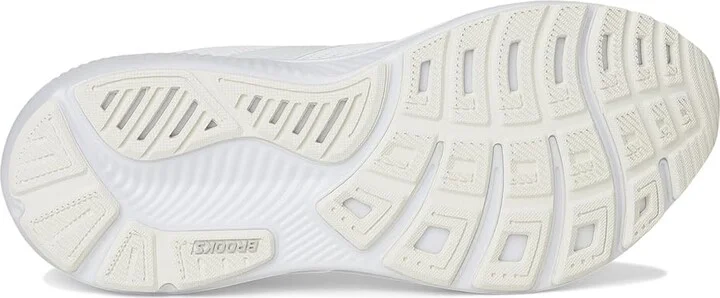 Brooks Ghost 17 Women's Running Shoes White/White/Grey : 9 B - Medium, Textile - Image 3