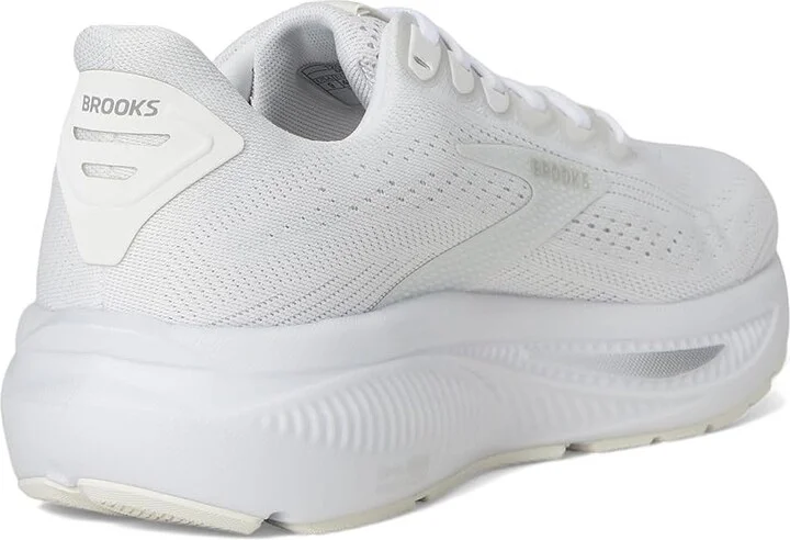 Brooks Ghost 17 Women's Running Shoes White/White/Grey : 9 B - Medium, Textile - Image 4