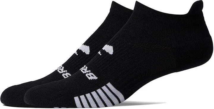 Brooks Ghost Lite No Show 2 Pack No Show Socks Shoes Black : SM (US Women's Shoe 4-6.5), Mesh/Nylon/Spandex