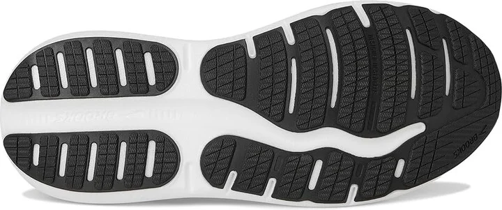 Brooks Ghost Max 2 Men's Running Shoes Black/White/Fiery Red : 11 D - Medium, Rubber - Image 3